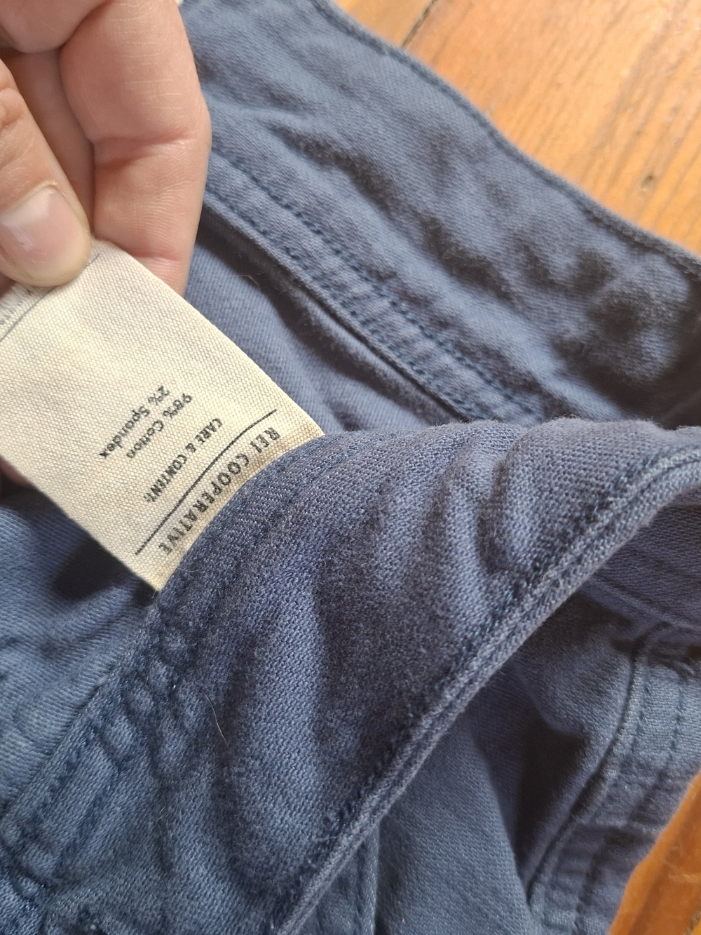 REI Women's Relaxed Shirt - Navy Blue